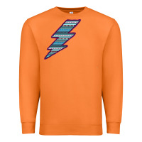 Carrot Purple Border Aztec Pattern Lightning Premium Sweatshirt - Bettercallsaul