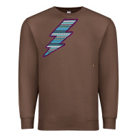 Chestnut Purple Border Aztec Pattern Lightning Premium Sweatshirt - Bettercallsaul