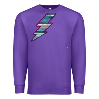 Purple Purple Border Aztec Pattern Lightning Premium Sweatshirt - Bettercallsaul