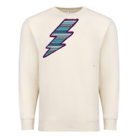 Sandshell Purple Border Aztec Pattern Lightning Premium Sweatshirt - Bettercallsaul