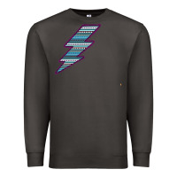 Smoke Purple Border Aztec Pattern Lightning Premium Sweatshirt - Bettercallsaul