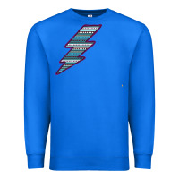True Royal Purple Border Aztec Pattern Lightning Premium Sweatshirt - Bettercallsaul