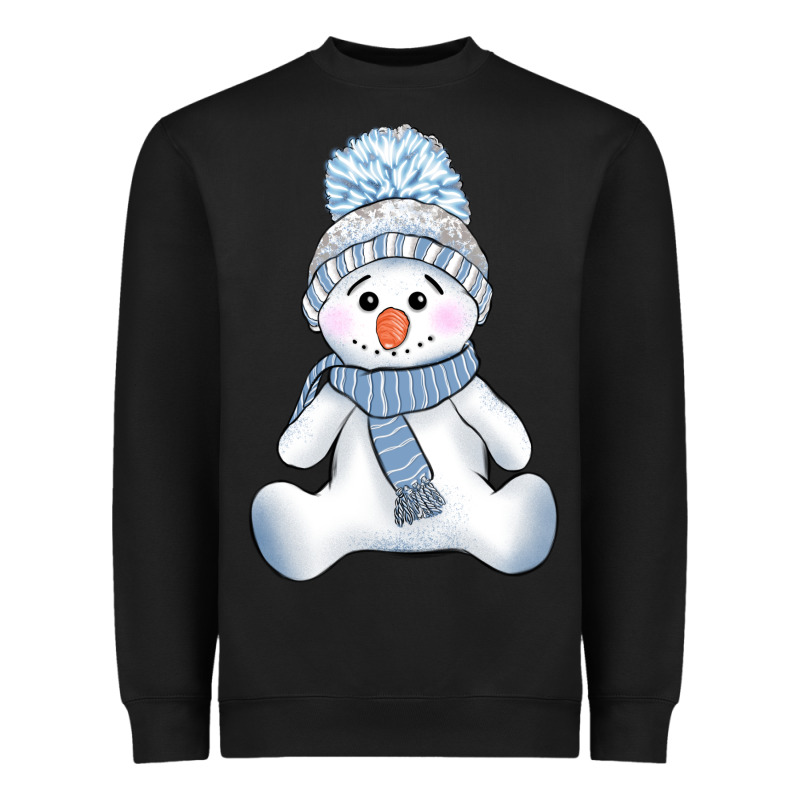 Winter Snowman Heavyweight Sweatshirt by AdoDesignShop | Teevron