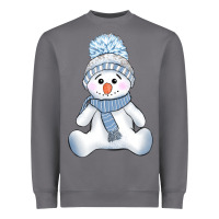 Storm winter snowman Heavyweight Sweatshirt - AdoDesignShop
