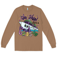 Toasted Coconut oh ship it's a mardi gras trip Long Sleeve Tee - MaliasSmallBusiness