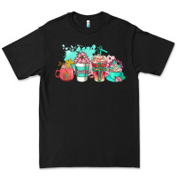 Black religious coffee cups Premium Tee - AdoDesignShop