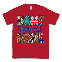 Red Home Sweet Home Classic Tee - LillyAllenDesigns