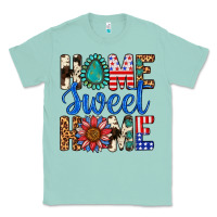 Seafoam Home Sweet Home Classic Tee - LillyAllenDesigns