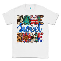 White Home Sweet Home Classic Tee - LillyAllenDesigns