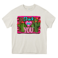 Stuck On You Cactus Heavy Core Tee | Teevron