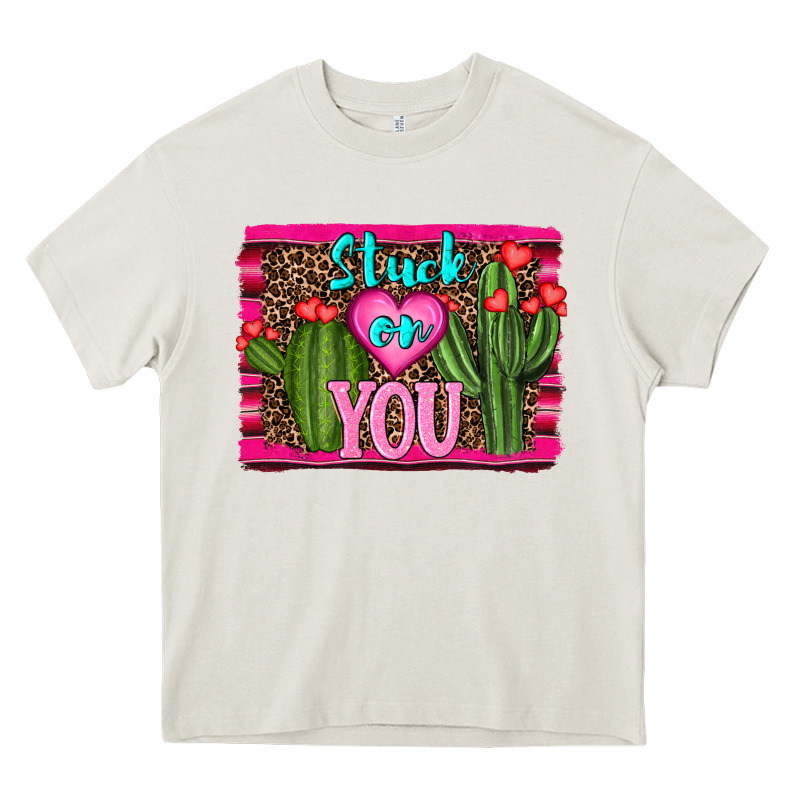 Stuck On You Cactus Heavy Core Tee by RanaPortraitStore | Teevron