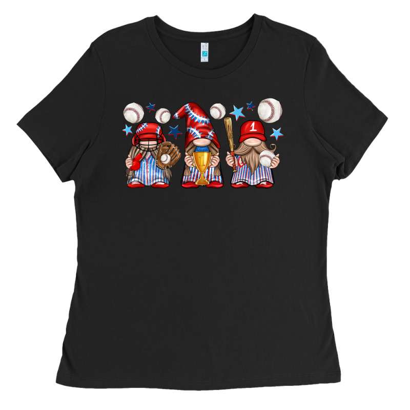 Baseball Gnome Ladies Tee by texasbilliewilder | Teevron