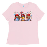 Bubblegum Pink baseball gnome Ladies Tee - texasbilliewilder