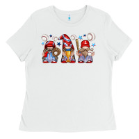 White baseball gnome Ladies Tee - texasbilliewilder