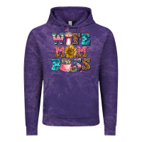 Cloud Purple wife mom boss Vintage Hoodie - AdoDesignShop
