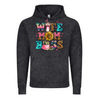 Vintage Black wife mom boss Vintage Hoodie - AdoDesignShop