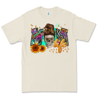 Bone mom life with skull Premium Tee - Zillion Design Studio