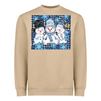Mushroom snowman tumbler Heavyweight Sweatshirt - AdoDesignShop