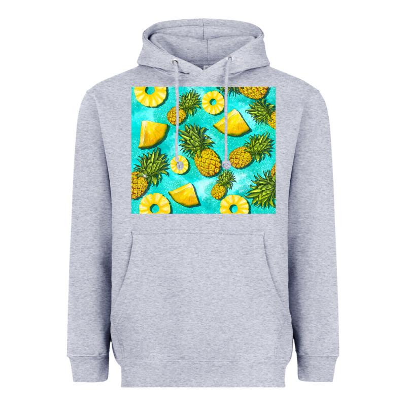 Blue Pineapple Heavyweight Hoodie by BarkalooDesign | Teevron