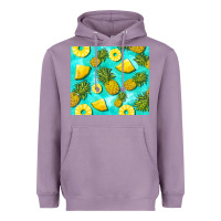 Lavender blue pineapple Heavyweight Hoodie - BarkalooDesign