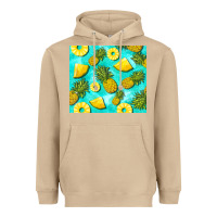Mushroom blue pineapple Heavyweight Hoodie - BarkalooDesign
