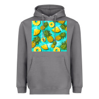 Storm blue pineapple Heavyweight Hoodie - BarkalooDesign