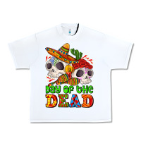White mexican day of the dead Urban Heavy Tee - AdoDesignShop