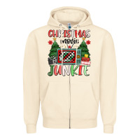 Sandshell Christmas movie junkie Zipper Hoodie - MaliasSmallBusiness