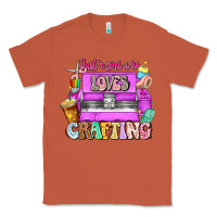 Copper Just A Girl Who Loves Crafting Classic Tee - CowhideDigitalArt