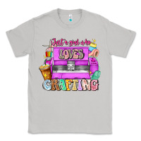 Moon Dust Just A Girl Who Loves Crafting Classic Tee - CowhideDigitalArt