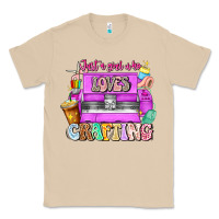 Mushroom Just A Girl Who Loves Crafting Classic Tee - CowhideDigitalArt