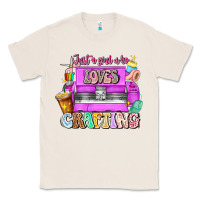 Just A Girl Who Loves Crafting Classic Tee | Teevron