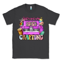 Smoke Just A Girl Who Loves Crafting Classic Tee - CowhideDigitalArt