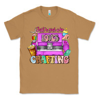 Toasted Coconut Just A Girl Who Loves Crafting Classic Tee - CowhideDigitalArt