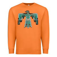 Carrot Cowhide Aztec Thunderbird Premium Sweatshirt - Bettercallsaul