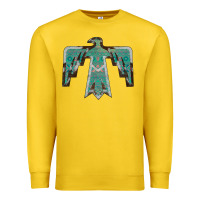 Lemon Cowhide Aztec Thunderbird Premium Sweatshirt - Bettercallsaul