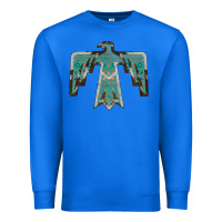 True Royal Cowhide Aztec Thunderbird Premium Sweatshirt - Bettercallsaul
