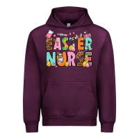 Mauve Wine Easter nurse Easter Day Urban Hoodie - HowdyJamesFarm
