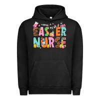 Pigment Black Easter nurse Easter Day Urban Hoodie - HowdyJamesFarm