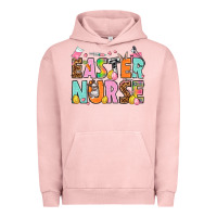 Pigment Salmon Easter nurse Easter Day Urban Hoodie - HowdyJamesFarm
