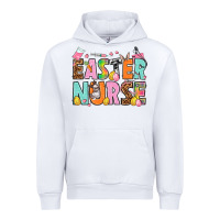 White Easter nurse Easter Day Urban Hoodie - HowdyJamesFarm