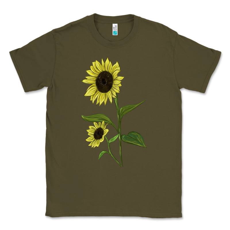 Buttercream Sunflower Classic Tee by LillyAllenDesigns | Teevron