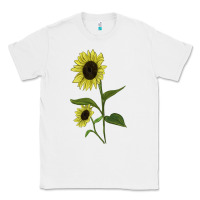White Buttercream Sunflower Classic Tee - LillyAllenDesigns