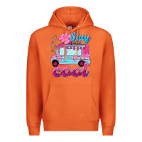 Carrot Stay cool with ice cream van summer Premium Hoodie - NancyCooperArtShop
