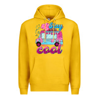Lemon Stay cool with ice cream van summer Premium Hoodie - NancyCooperArtShop