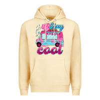 Pina Colada Stay cool with ice cream van summer Premium Hoodie - NancyCooperArtShop