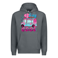 Rock Stay cool with ice cream van summer Premium Hoodie - NancyCooperArtShop
