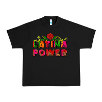 Black latina power Urban Heavy Tee - AdoDesignShop