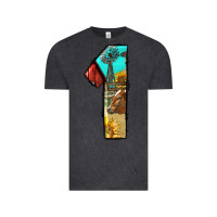 Vintage Black farm life alphabet numbers 1 Vintage Tee - BundleAndBundleShop
