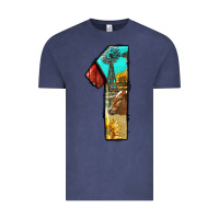 Vintage Denim farm life alphabet numbers 1 Vintage Tee - BundleAndBundleShop
